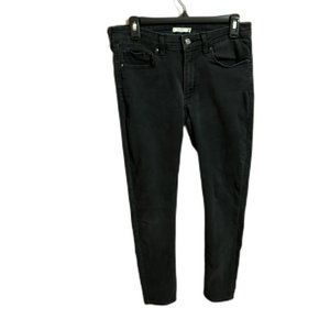 Levi’s 711 Skinny Jeans Black Stretchy‎ 30x30